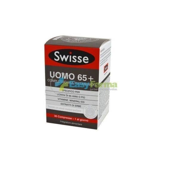 Swisse Uomo 65+ Integratore Multivitaminico 30 Compresse | Acquista Online su Farmaclick