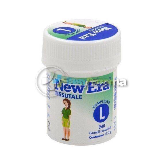 New Era Tissutale Complesso L Supporto per le Gambe 240 Granuli Orosolubili | Acquista Online su Farmaclick