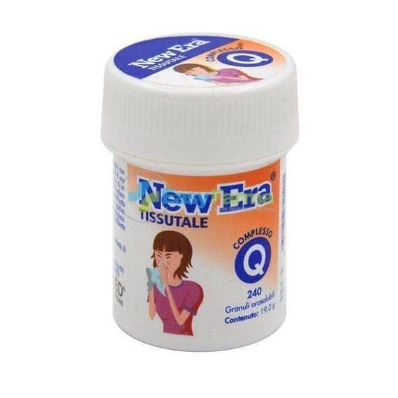 New Era Tissutale Complesso Q Integratore per Catarro e Sinusite 240 Granuli Orosolubili | Acquista Online su Farmaclick
