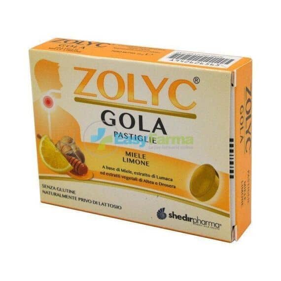 Zolyc Gola Miele/limone 36 Pastiglie | Acquista Online su Farmaclick