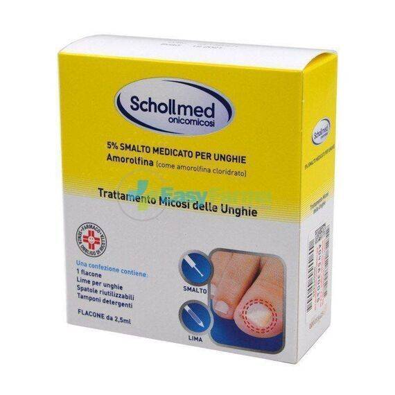 Schollmed Onicomicosi 5% Smalto per Unghie 2,5 Ml | Acquista Online su Farmaclick