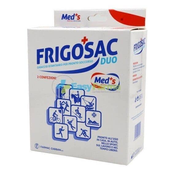 Med's Frigosac Mono Ghiaccio Istantaneo per Pronto Soccorso 2 Sacchetti | Acquista Online su Farmaclick