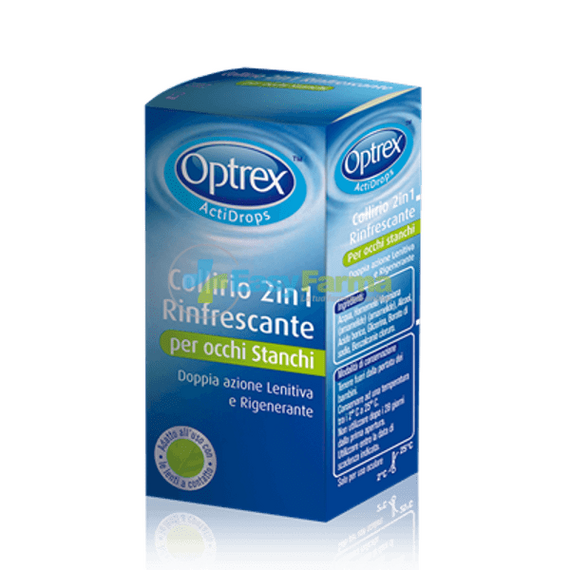 Optrex Actidrops Collirio 2 in 1 Rinfrescante per Occhi Stanchi 10 Ml | Acquista Online su Farmaclick