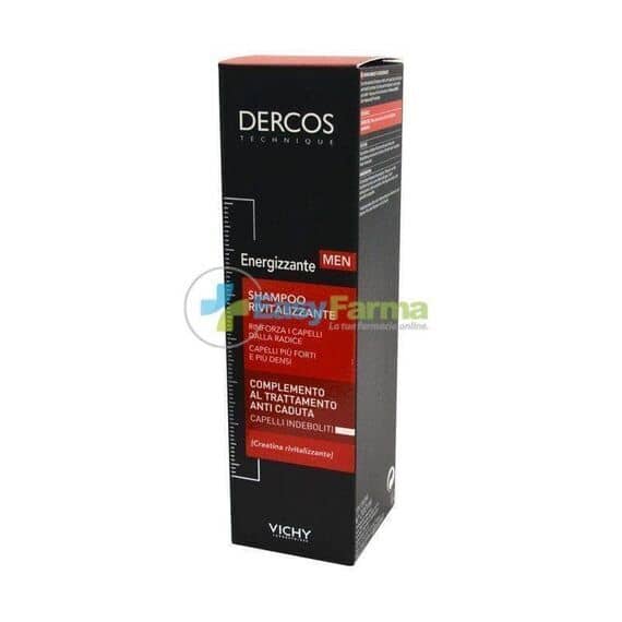 Vichy Dercos Energizzante Men Shampoo Rivitalizzante 200 Ml | Acquista Online su Farmaclick