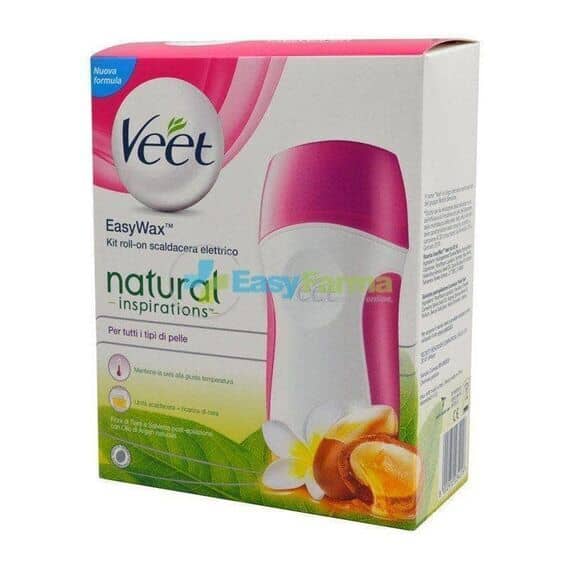 Veet Easywax Natural Inspiration Kit Roll On Scaldacera Elettrico Gambe e Braccia | Acquista Online su Farmaclick