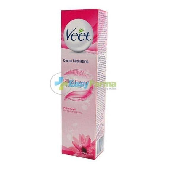 Veet Silk & Fresh Tecnology Crema Depilatoria Pelli Normali 200 Ml | Acquista Online su Farmaclick