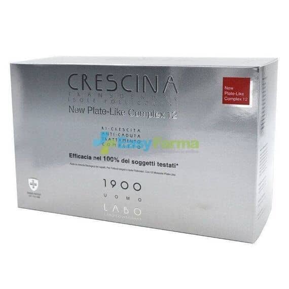 Crescina Isole Follicolari Plate-like Complex 12 1900 Uomo Tc 20+20 Fiale 3,5 Ml | Acquista Online su Farmaclick