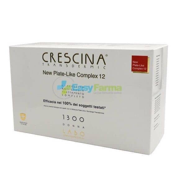 Crescina Ri-crescita Plate-like Complex 12 1300 Donna Tc 10+10 Fiale 3,5 Ml | Acquista Online su Farmaclick