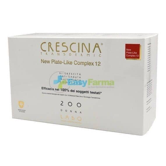 Crescina Ri-crescita Plate-like Complex 12 200 Donna Tc 10+10 Fiale 3,5 Ml | Acquista Online su Farmaclick