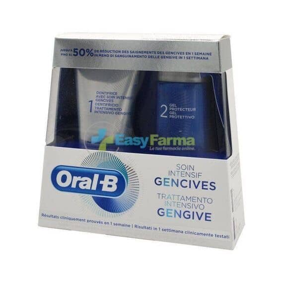 Oral-b Trattamento Intensivo Gengive Dentifricio 85 Ml + Gel Protettivo 63 Ml | Acquista Online su Farmaclick