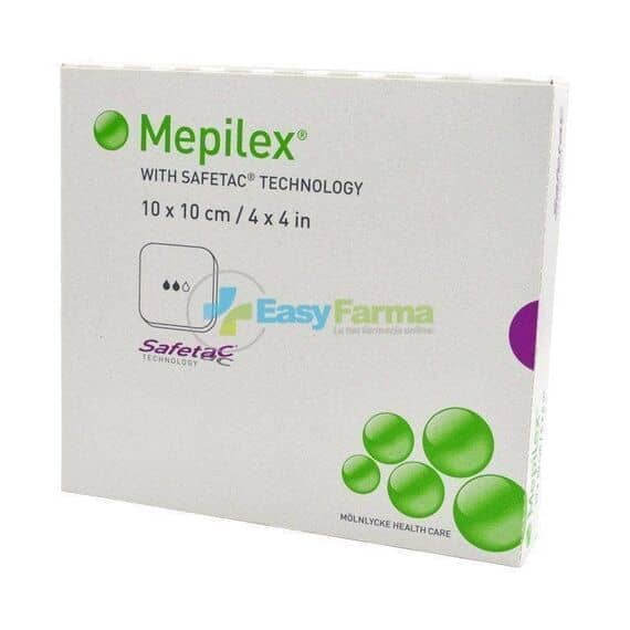Mepilex Medicazione in Schiuma di Poliuretano 5 Medicazioni 10x10 Cm | Acquista Online su Farmaclick