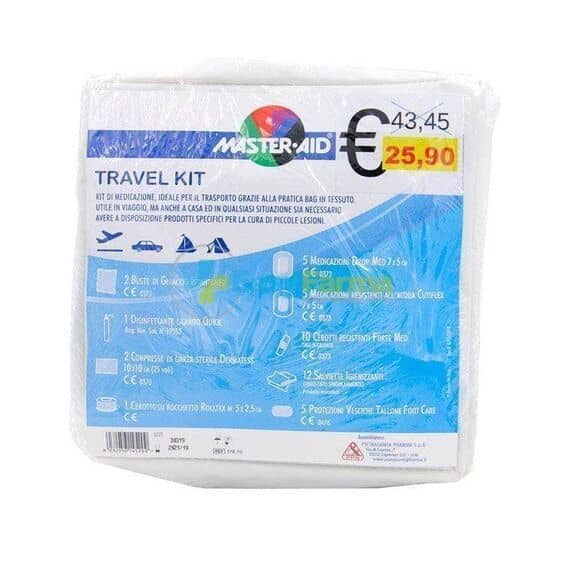 Master Aid Travel Kit Medicazione | Acquista Online su Farmaclick