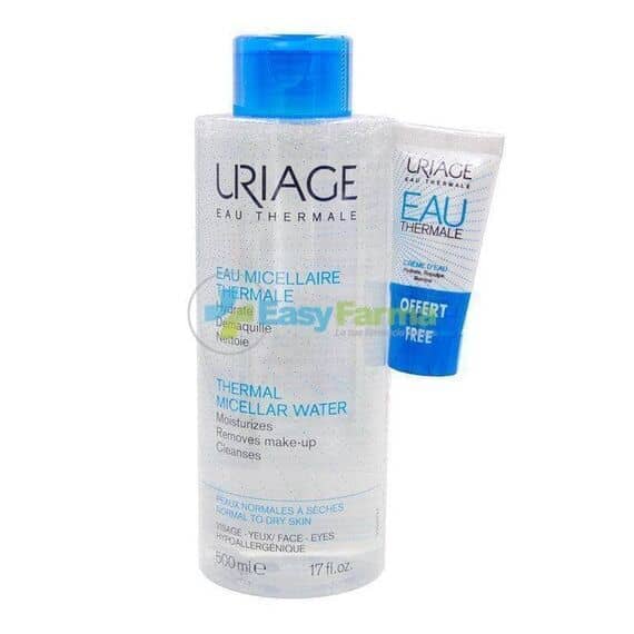 Uriage Eau Thermale Acqua Termale Micellare 500 Ml + Crema Idratante 15 Ml in Omaggio | Acquista Online su Farmaclick