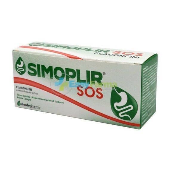 Simoplir Sos Integratore Alimentare di Probiotici e Zinco 12 Flaconcini da 10 Ml Aroma Ciliegia | Acquista Online su Farmaclick