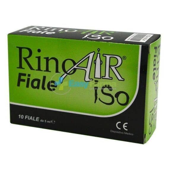 Rino Air Iso Fiale per la Congestione Nasale 10 Fiale da 5 Ml | Acquista Online su Farmaclick