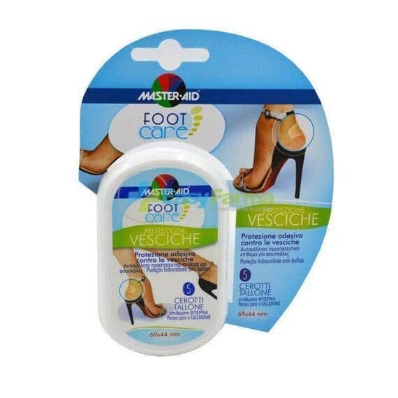 Master Aid Foot Care Protezione Vesciche Tallone 5 Cerotti 69x44 Mm | Acquista Online su Farmaclick