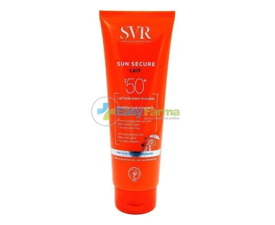 Svr Sun Secure Feuchtigkeitsmilch Unsichtbar LSF 50 Überempfindliche Haut 250 ml