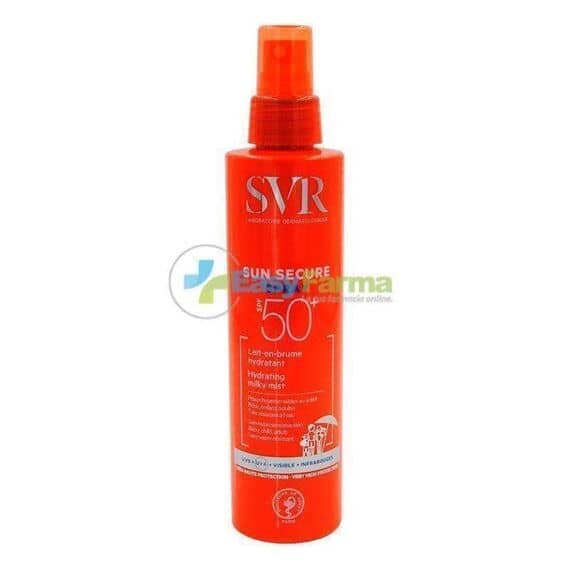 Svr Sun Secure Latte Spray Idratante Spf 50 Pelle Ipersensibile 200 Ml | Acquista Online su Farmaclick