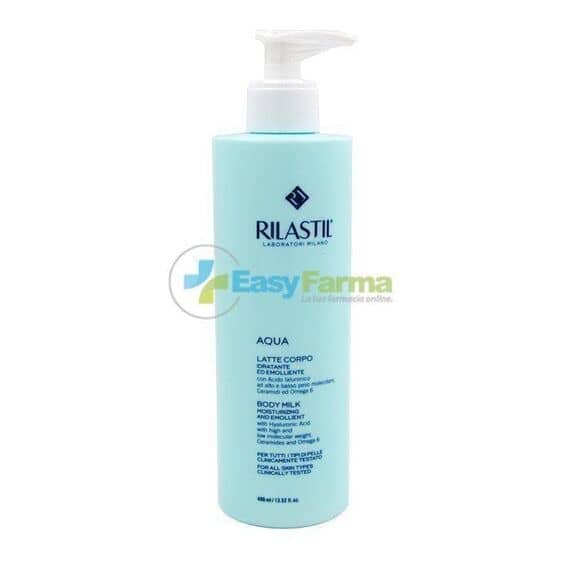 Rilastil Aqua Latte Corpo Idratante Emolliente 400 Ml | Acquista Online su Farmaclick