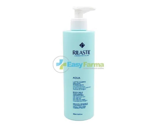 Rilastil Aqua Feuchtigkeitsspendende & Geschmeidigmachende Körpermilch 400 ml