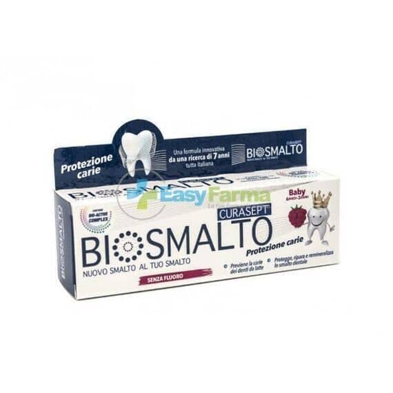 Curasept Biosmalto Baby Dentifricio Protezione Carie 30 Ml Senza Fluoro | Acquista Online su Farmaclick