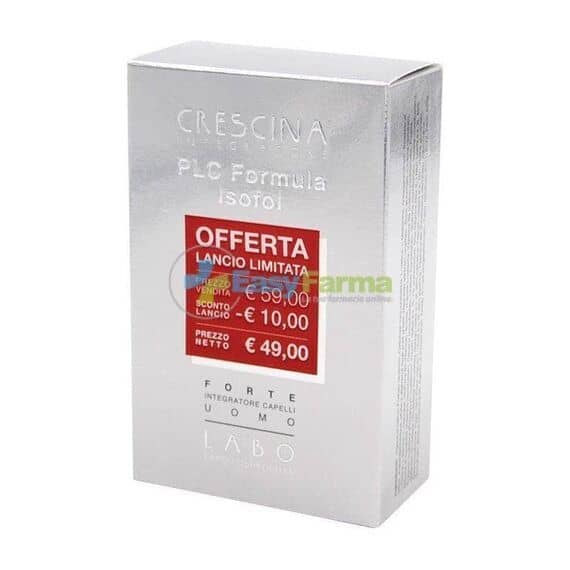 Crescina Plc Formula Isofol Capelli Uomo 60 Compresse | Acquista Online su Farmaclick