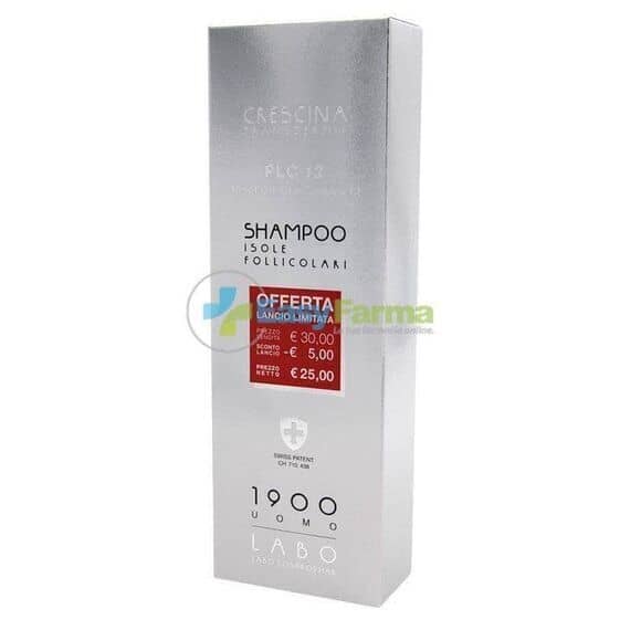 Shampoo Crescina Isole Follicolari Plc 12 1900 Uomo 150 Ml | Acquista Online su Farmaclick