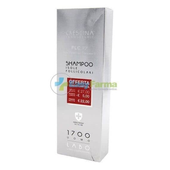 Shampoo Crescina Isole Follicolari Plc 12 1700 Uomo 150 Ml | Acquista Online su Farmaclick