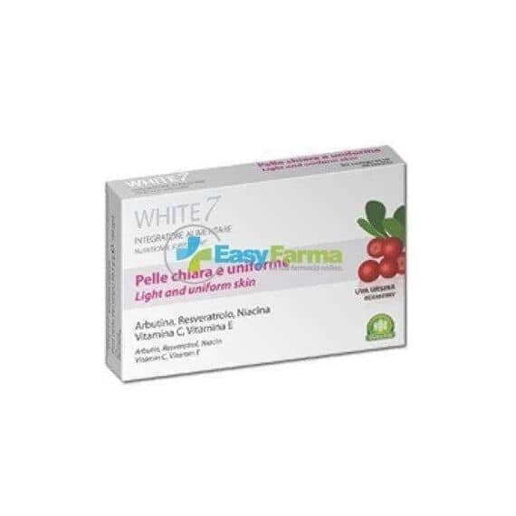 White 7 Integratore Alimentare per il Trofismo della Pelle 30 Compresse | Acquista Online su Farmaclick