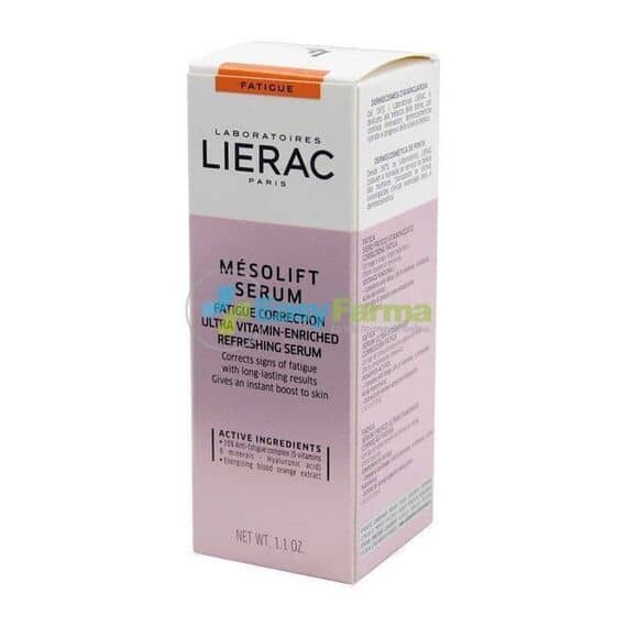 Lierac Mesolift Siero Fatica Fresco Vitaminizzato 30 Ml | Acquista Online su Farmaclick