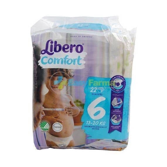 Libero Comfort 6 22 Pannolini 13-20 Kg | Acquista Online su Farmaclick