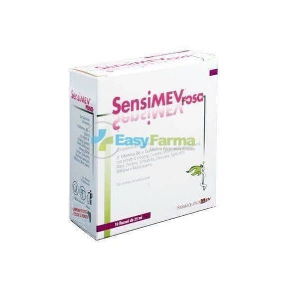 Sensimev Rosa Integratore Sessuale 10 Flaconcini | Acquista Online su Farmaclick