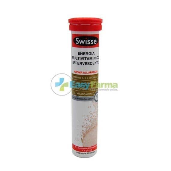Swisse Energia Integratore Multivitaminico Effervescente 20 Compresse Aroma Arancia | Acquista Online su Farmaclick