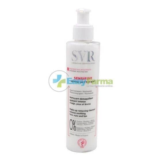 Svr Sensifine Dermo Nettoyan Detergente Struccante Lenitivo Intenso Viso Occhi e Labbra 200 Ml | Acquista Online su Farmaclick