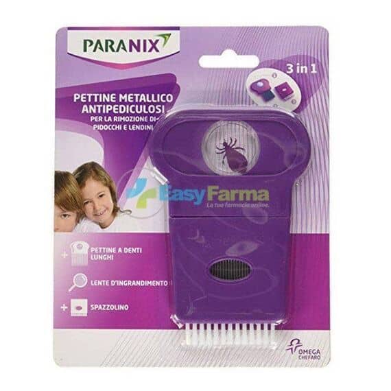 Paranix Pettine di Metallo Antipediculosi 3 in 1 | Acquista Online su Farmaclick