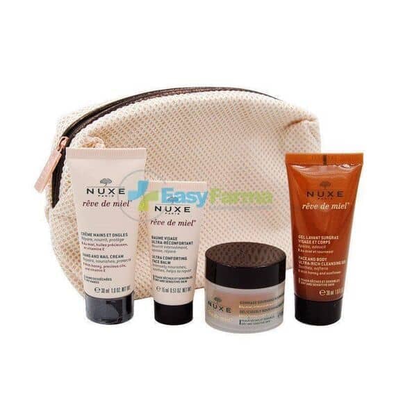 Nuxe Reve De Miel Routine di Trattamento Cocooning Pelli Secche e Sensibili con Pochette Omaggio | Acquista Online su Farmaclick