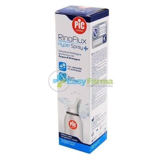 Pic Rinoflux Hyper Spray + Soluzione Fisiologica Ipertonica 100 Ml | Acquista Online su Farmaclick