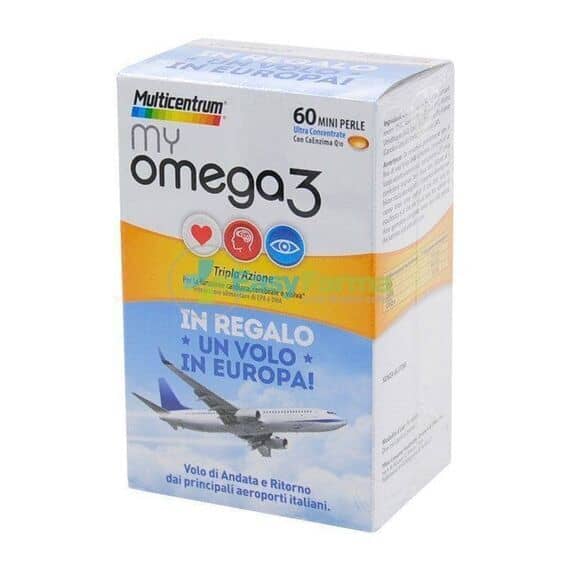 Multicentrum My Omega3 Tripla Azione 60 Mini Perle | Acquista Online su Farmaclick