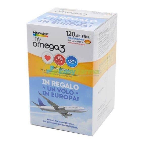 Multicentrum My Omega3 Tripla Azione 120 Mini Perle | Acquista Online su Farmaclick