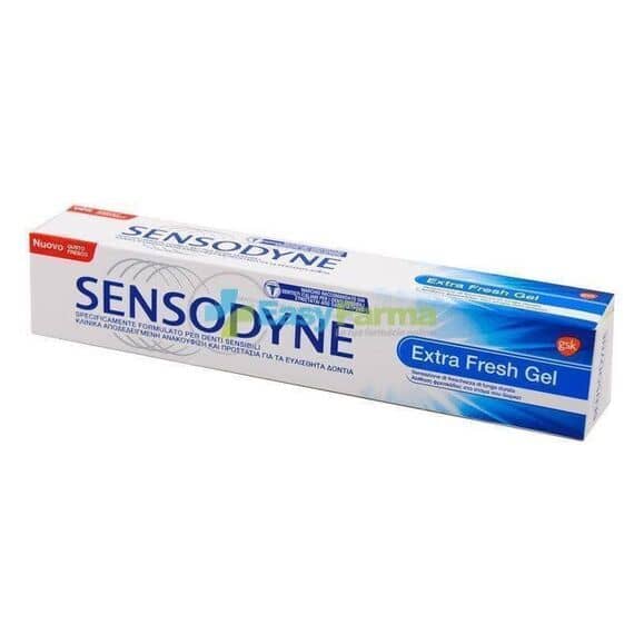 Sensodyne Extra Fresh Gel Dentifricio Specificamente Formulato per Denti Sensibili Gusto Fresco 75 Ml | Acquista Online su Farmaclick