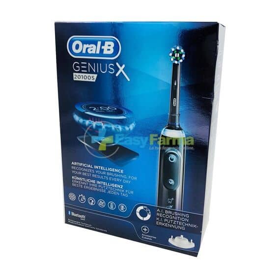 Oral-b Power Genius X 20100s Spazzolino Elettrico Nero Ricaricabile | Acquista Online su Farmaclick