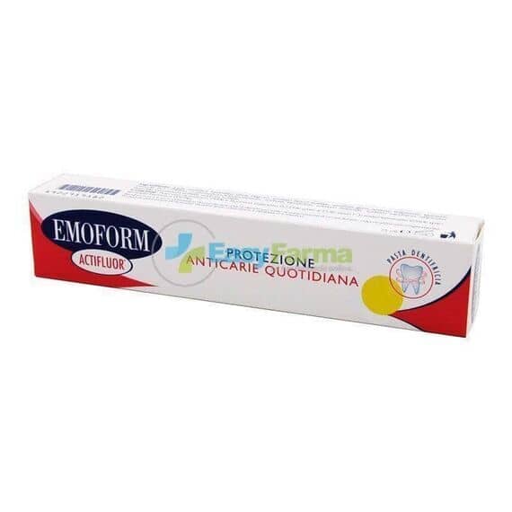 Emoform Actifluor Dentifricio Protezione Anticarie Quotidiana 75 Ml | Acquista Online su Farmaclick