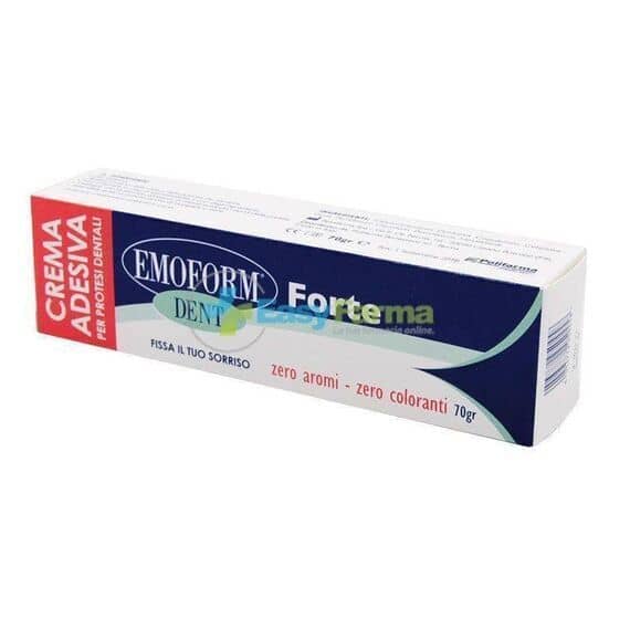 Emoform Dent Forte Tenuta e Protezione per la Protesi 70 Gr | Acquista Online su Farmaclick