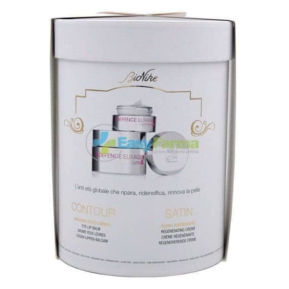Bionike Defence Elixage Cofanetto con Satin Crema Rigenerante 50 Ml e Contour Balsamo Occhi Labbra 15 Ml | Acquista Online su Farmaclick