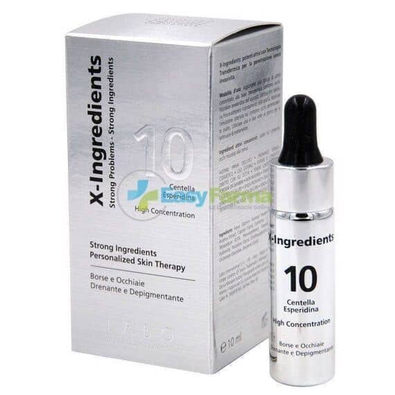 Labo X Ingredients 10 per Borse e Occhiaie Drenante e Depigmentante 10 Ml | Acquista Online su Farmaclick
