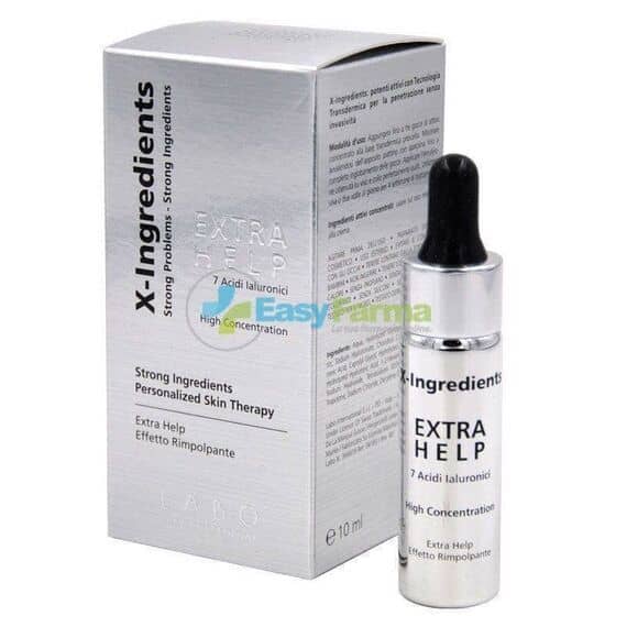 Labo X Ingredients Extra Help 7 Acidi Ialuronici Effetto Rimpolpante 10 Ml | Acquista Online su Farmaclick