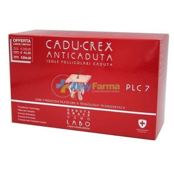 Labo Cadu Crex Anticaduta Isole Follicolari Plc 7 Caduta Grave Uomo 40 Fiale | Acquista Online su Farmaclick