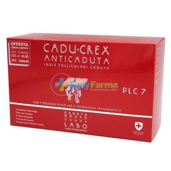 Labo Cadu Crex Anticaduta Isole Follicolari Plc 7 Caduta Grave Donna 40 Fiale | Acquista Online su Farmaclick