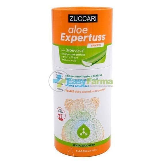 Zuccari Aloe Expertuss Bambini Pronto Sollievo Gola Flacone da 150 Ml Gusto Ciliegia | Acquista Online su Farmaclick