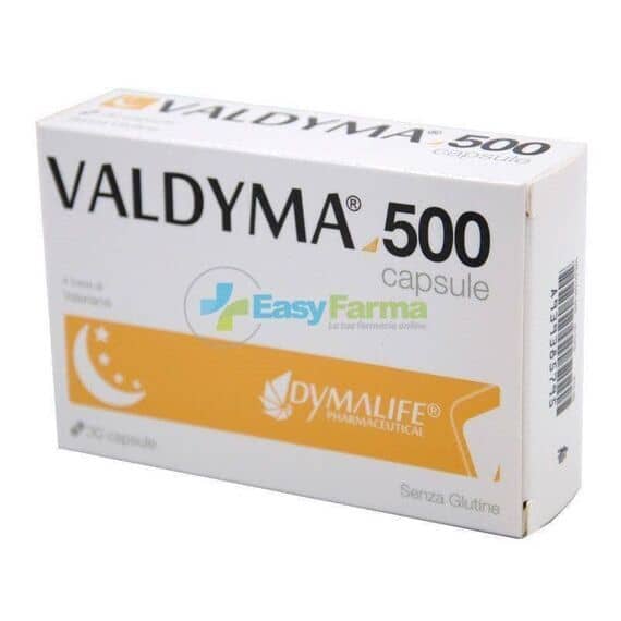 Valdyma Integratore Alimentare a Base di Valeriana Senza Glutine 500 Capsule | Acquista Online su Farmaclick